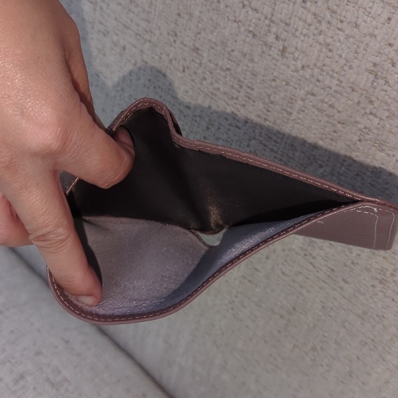 Card Holder Bifold Wallet, Purple - Picture 6 of 11